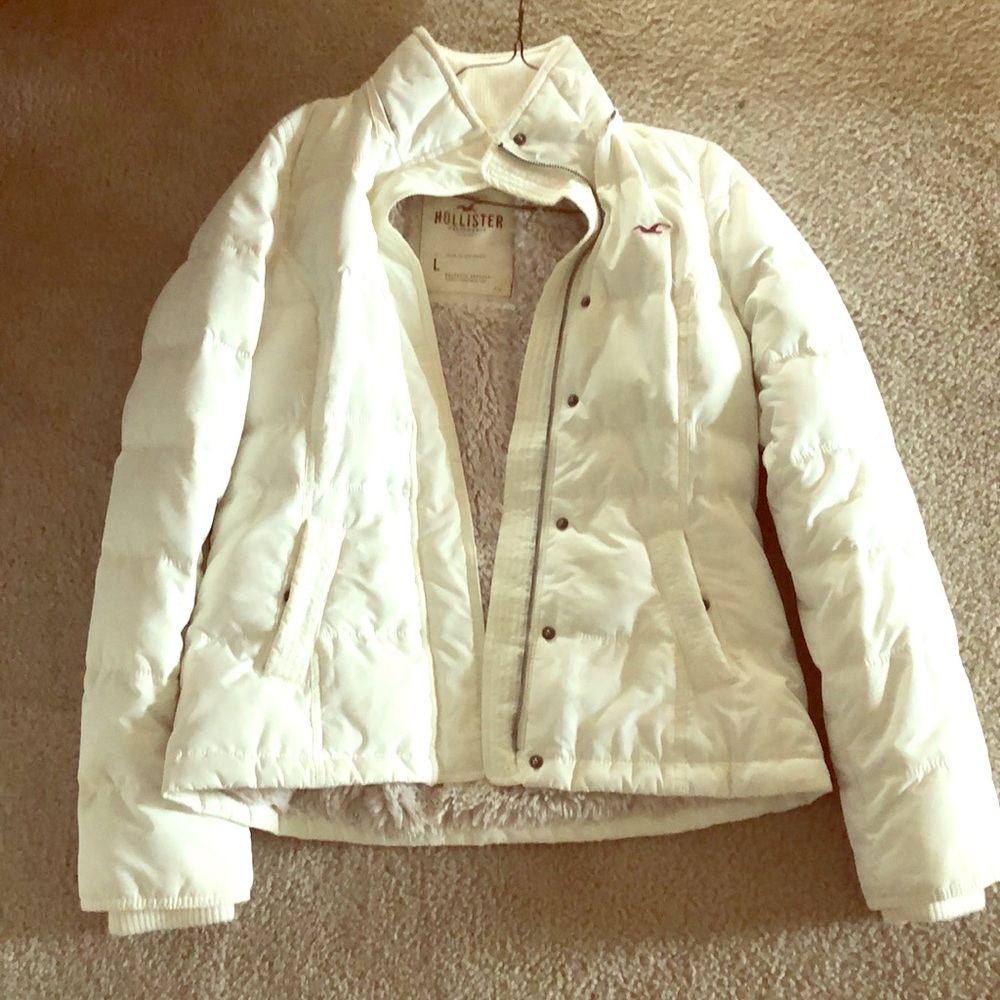 White winter coat